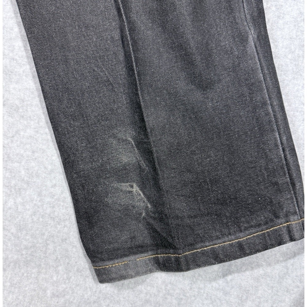 Rocawear Jeans Mens 42x34 Dark Wash Straight Leg Embroidered Logo Y2K HipHop - Picture 9 of 13